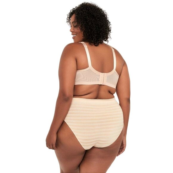 Voglio Eva Plus Size Padded Wirefree Bra Nude 40D (Bra only) New - Picture 2 of 2